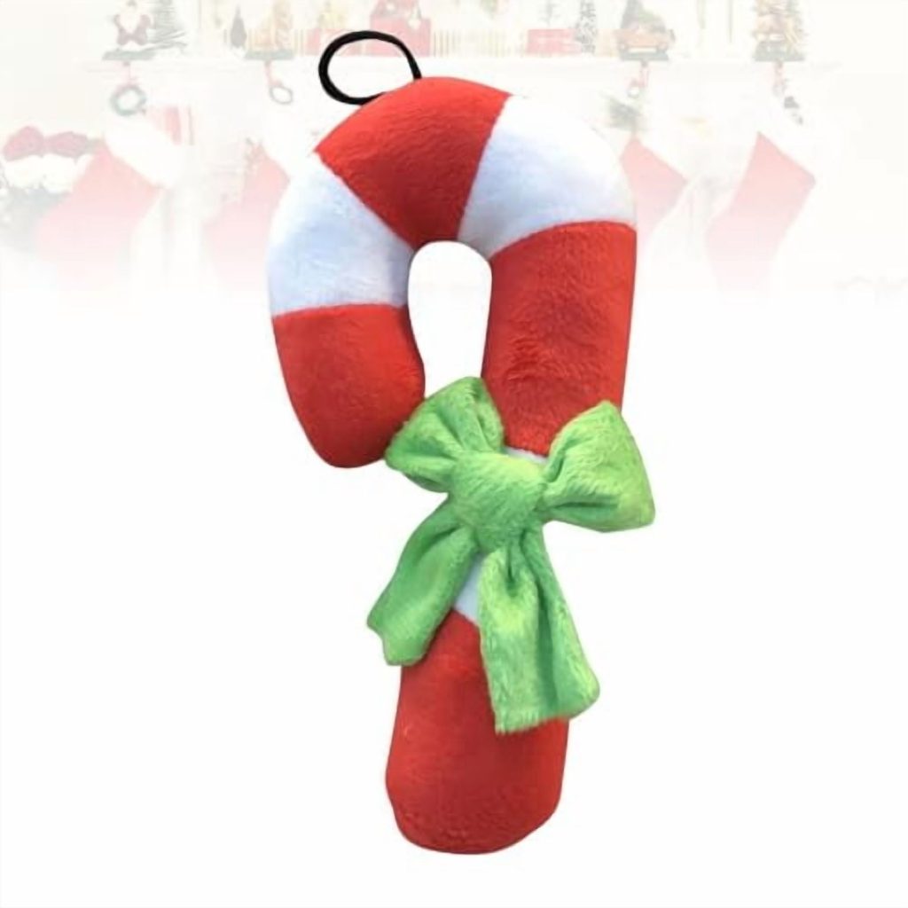 Dog Candy Cane Toy