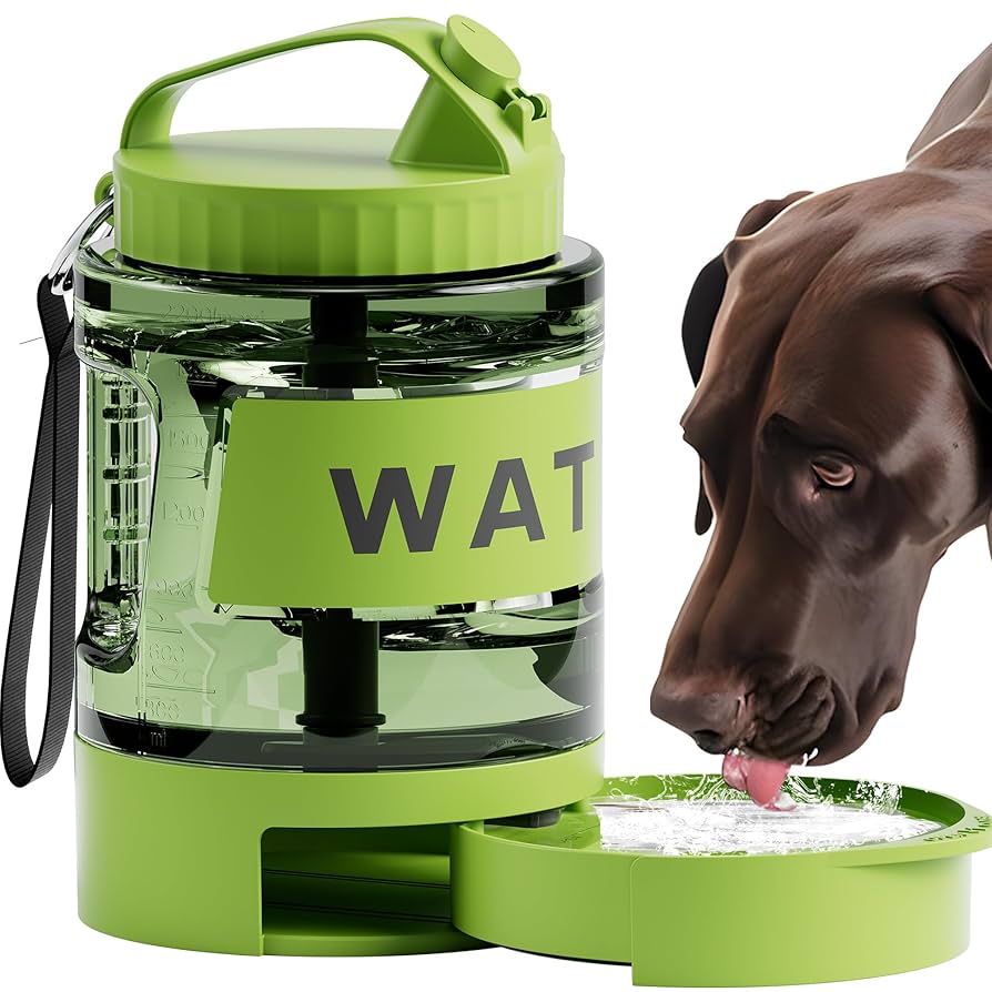 Dog Water Bottle Bowl