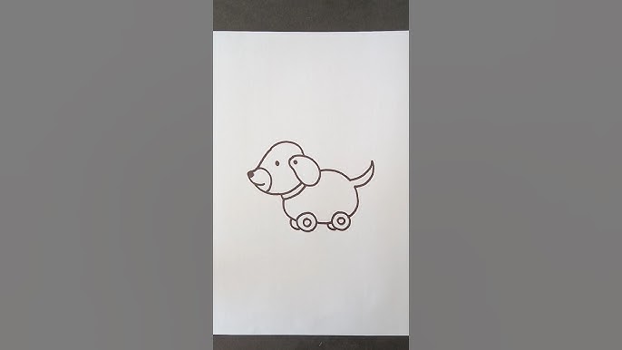 How to Draw a Dog Toy