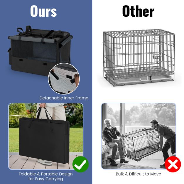 How to Fold down a Dog Crate