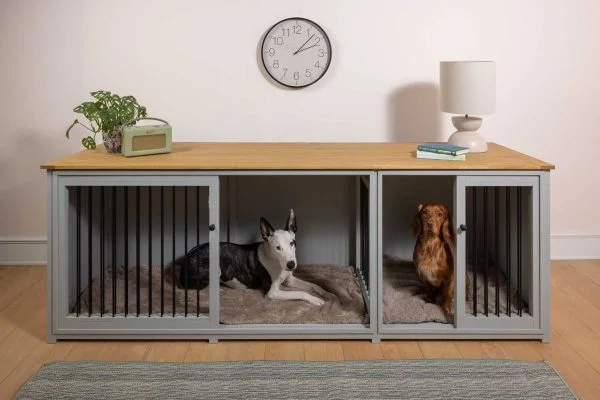 How to Make Dog Crates Look Nice