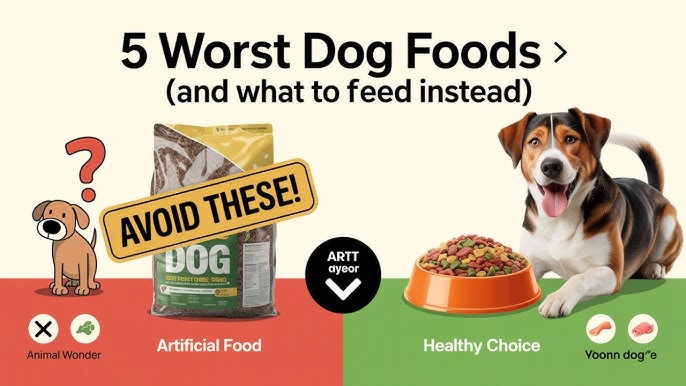 What are the Worst Dog Foods